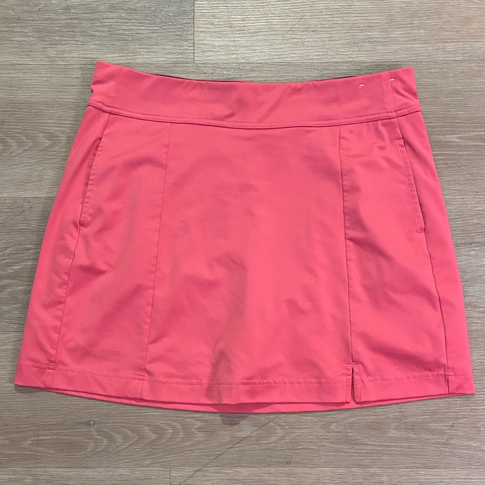 Callaway Opti-Dry Coral Athletic Skort with Side Pockets and Back Pocket